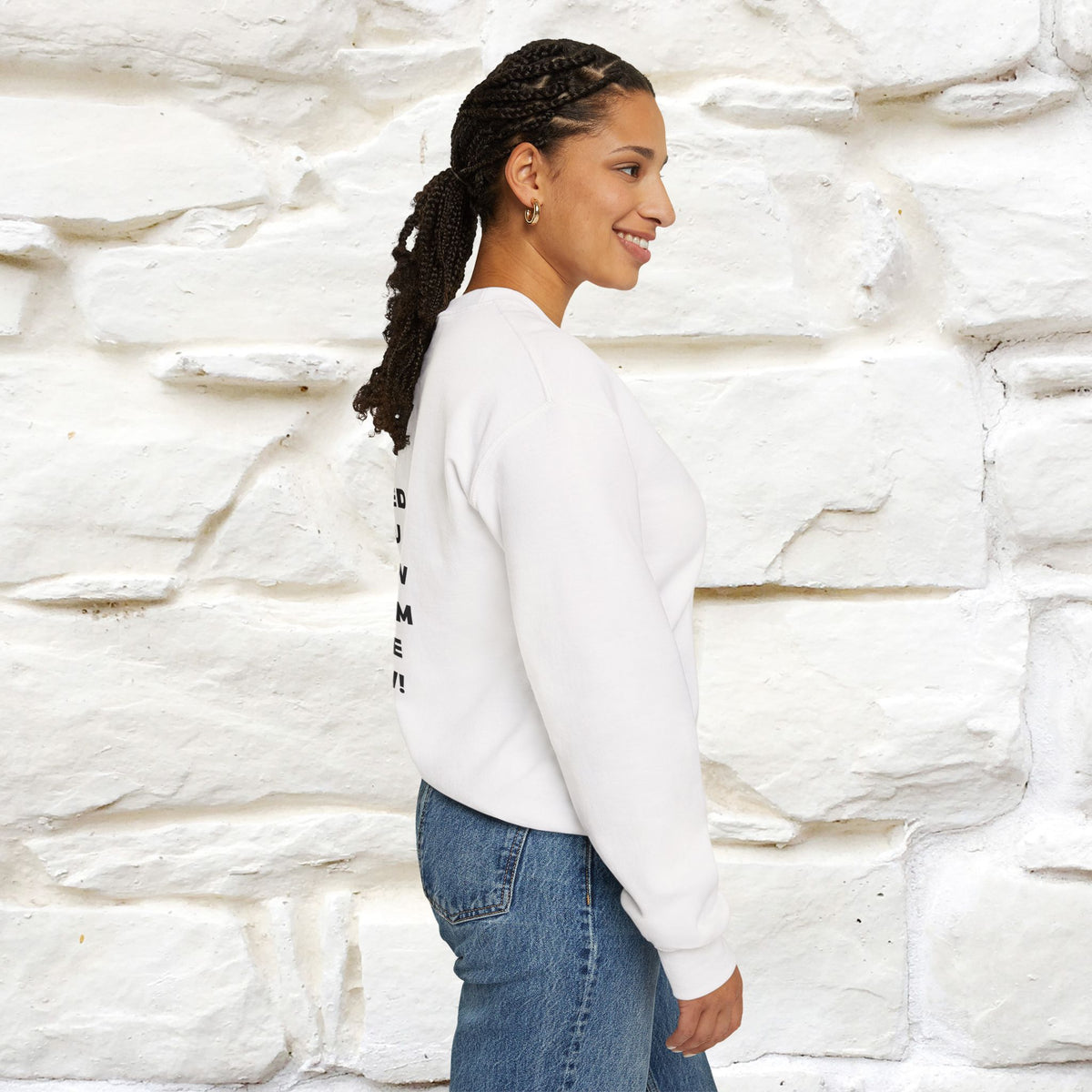 ''If You Want To Be Remembered...'' | Cute Cat Sweatshirt | Nunu&Miao Studio