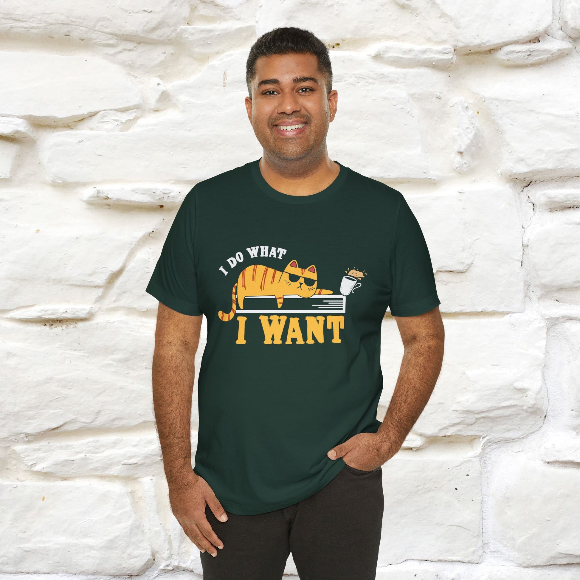 "I Do What I Want" Cat T-Shirt | Nunu & Miao Studio - Nunu&Miao Studio