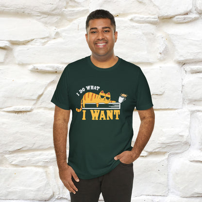 "I Do What I Want" Cat T-Shirt | Nunu & Miao Studio - Nunu&Miao Studio