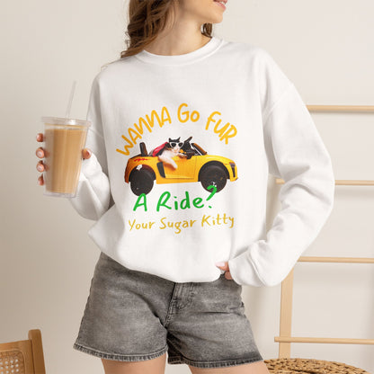 ''Sugar Kitty'' |Cat Sweatshirt | Nunu&Miao Studio
