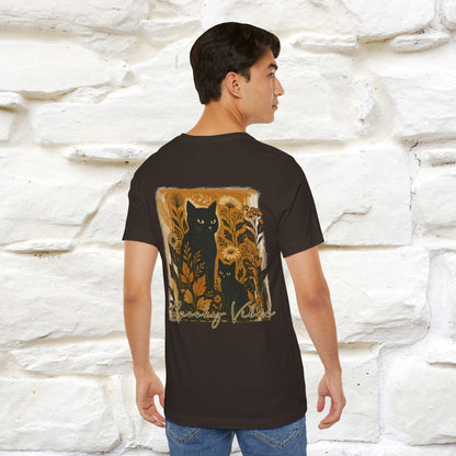 "Spooky Vibes" Cat T-shirt |Nunu&Miao Studio - Nunu&Miao Studio