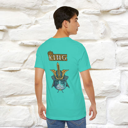 'King Cat: Majestic Cat'' | Front & Back Design | Nunu&Miao Studio - Nunu&Miao Studio