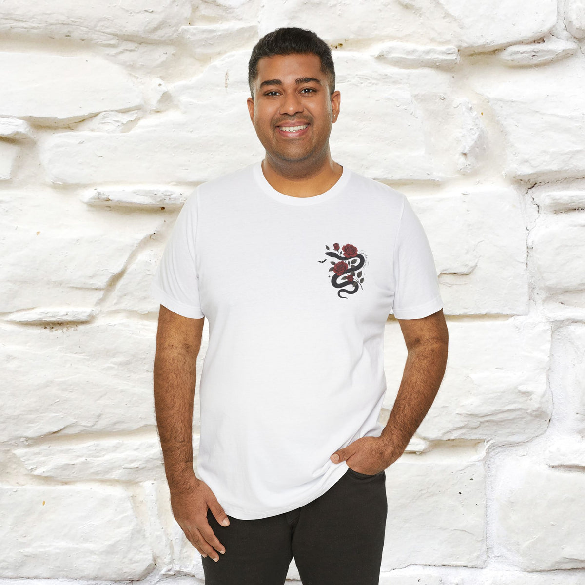 "The Rose and The Snake " Halloween T-shirt |Nunu&Miao Studio