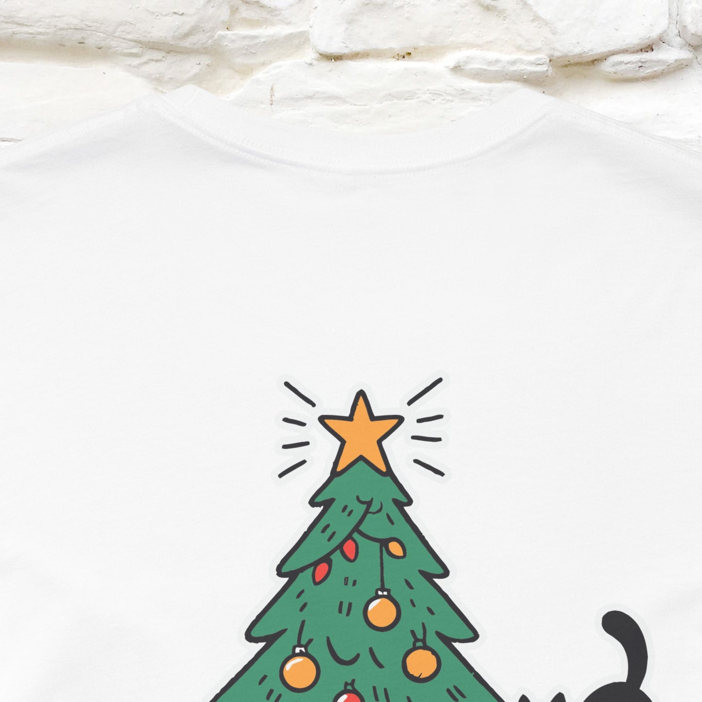 “Cat Christmas Tree” | Cat T-Shirt | Nunu&Miao Studio