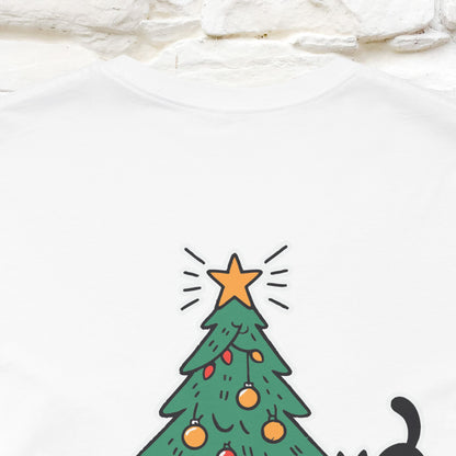 “Cat Christmas Tree” | Cat T-Shirt | Nunu&Miao Studio