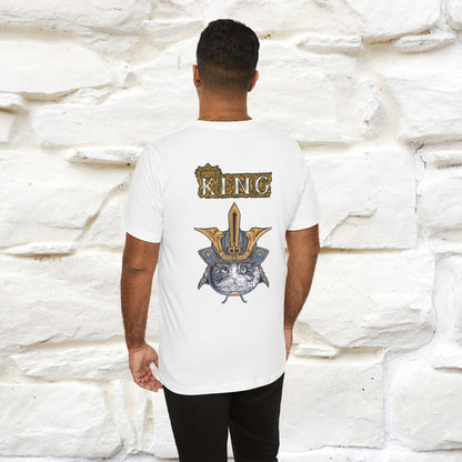 'King Cat: Majestic Cat'' | Front & Back Design | Nunu&Miao Studio - Nunu&Miao Studio