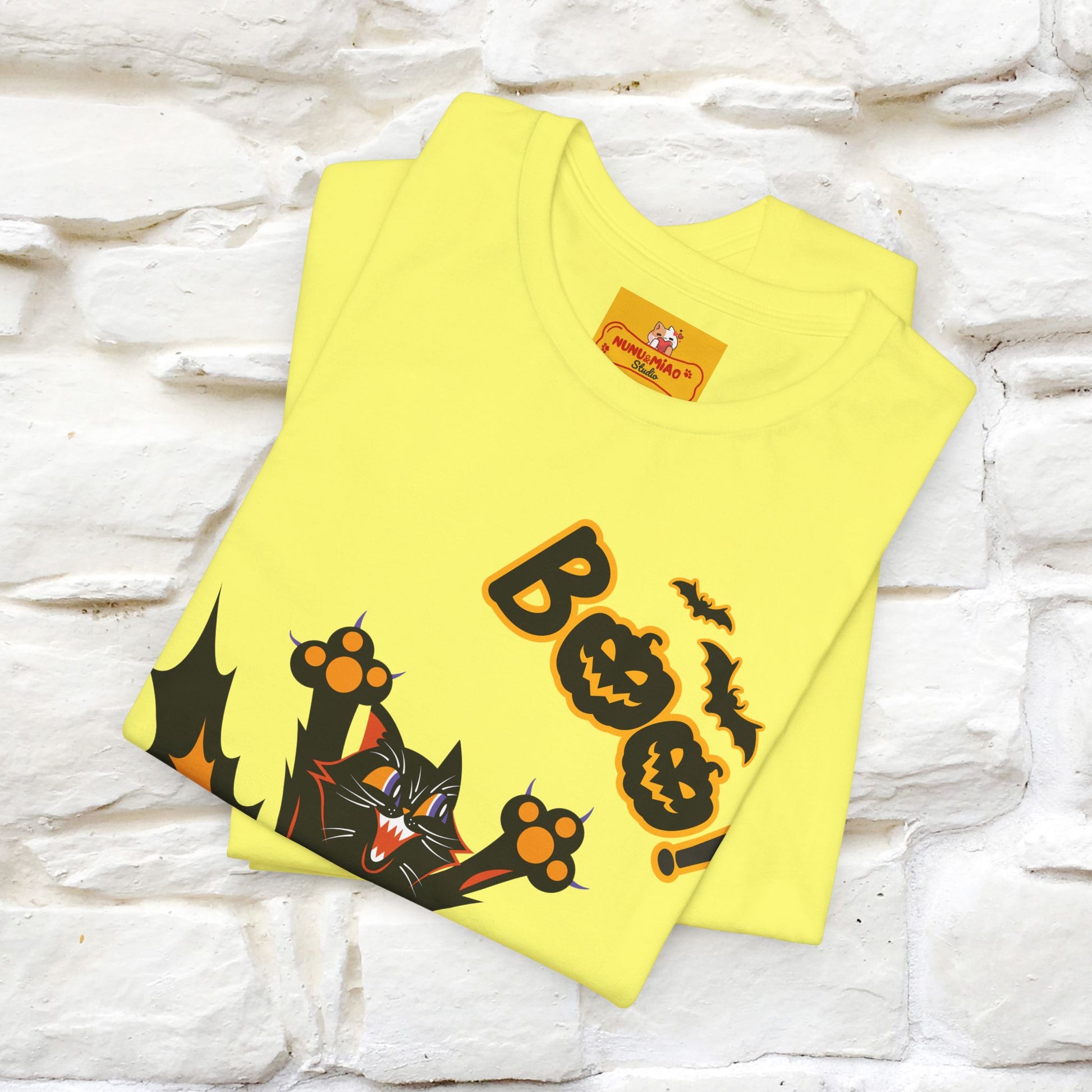 "Boo" Cat  T-shirt |Nunu&Miao Studio - Nunu&Miao Studio