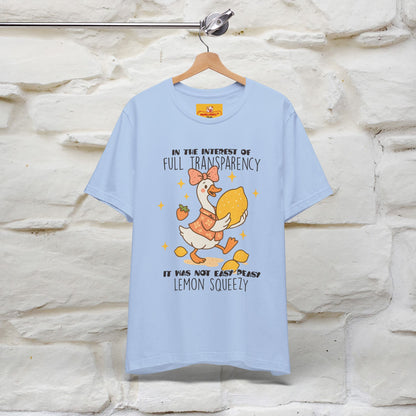 "It Was Not Easy Peasy" Funny T-shirt |Nunu&Miao Studio - Nunu&Miao Studio