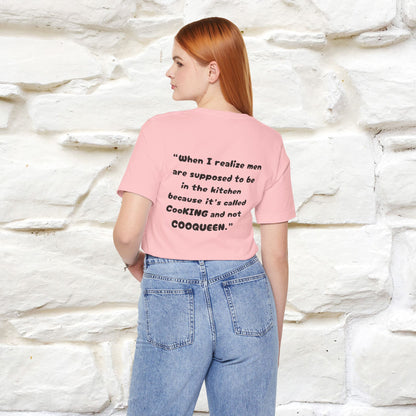 ’“When I realize men are ...." Funny Cat T-Shirt | Nunu&Miao Studio