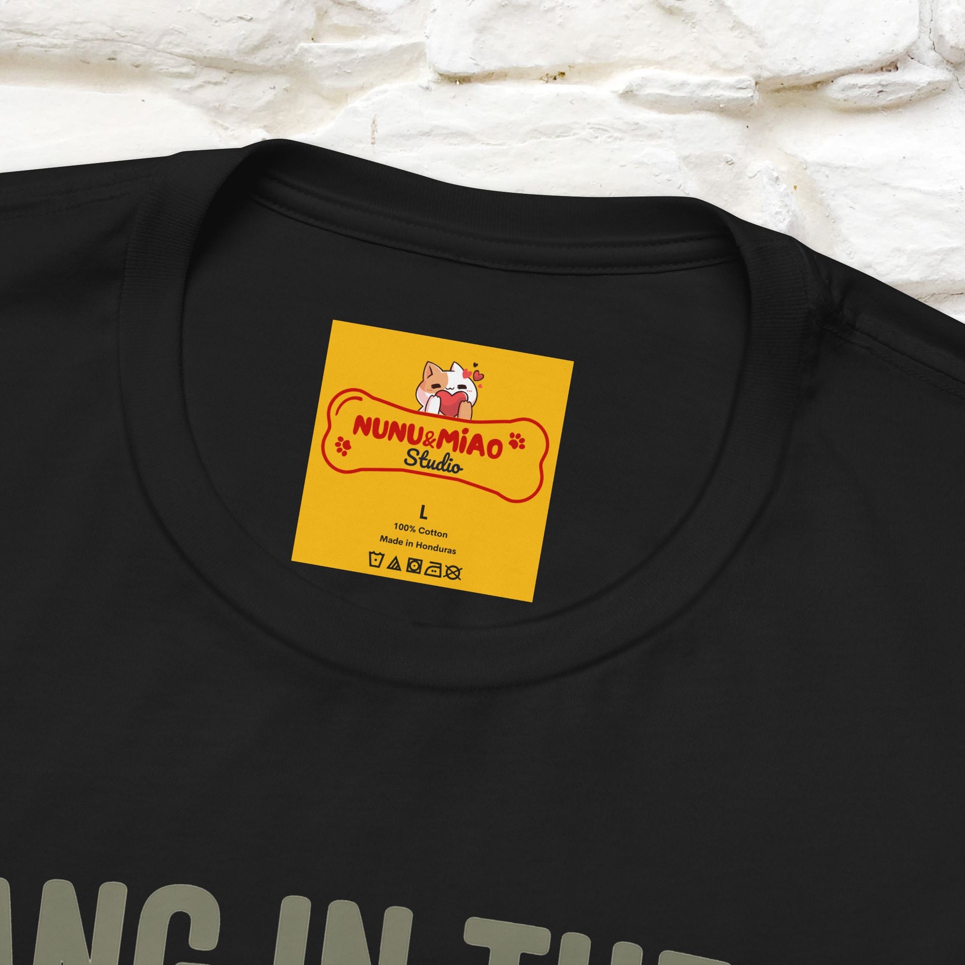 "Hang In There" Funny T-shirt |Nunu&Miao Studio - Nunu&Miao Studio