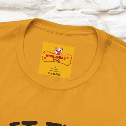 "Let That Sh*t Go" Cat T-shirt |Nunu&Miao Studio - Nunu&Miao Studio