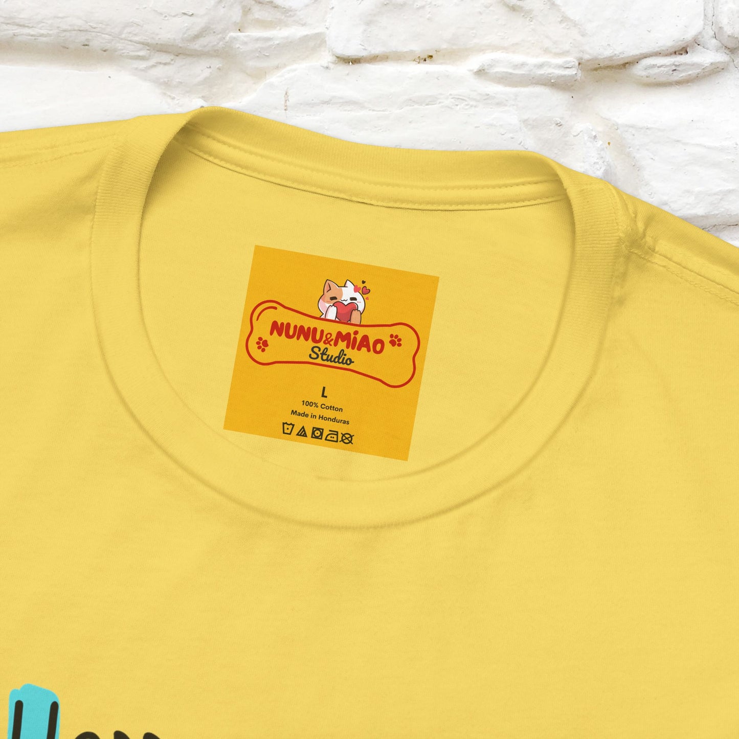 "I'M Happy To See You But Keep The Distance" Cat T-Shirt | Nunu&Miao Studio - Nunu&Miao Studio