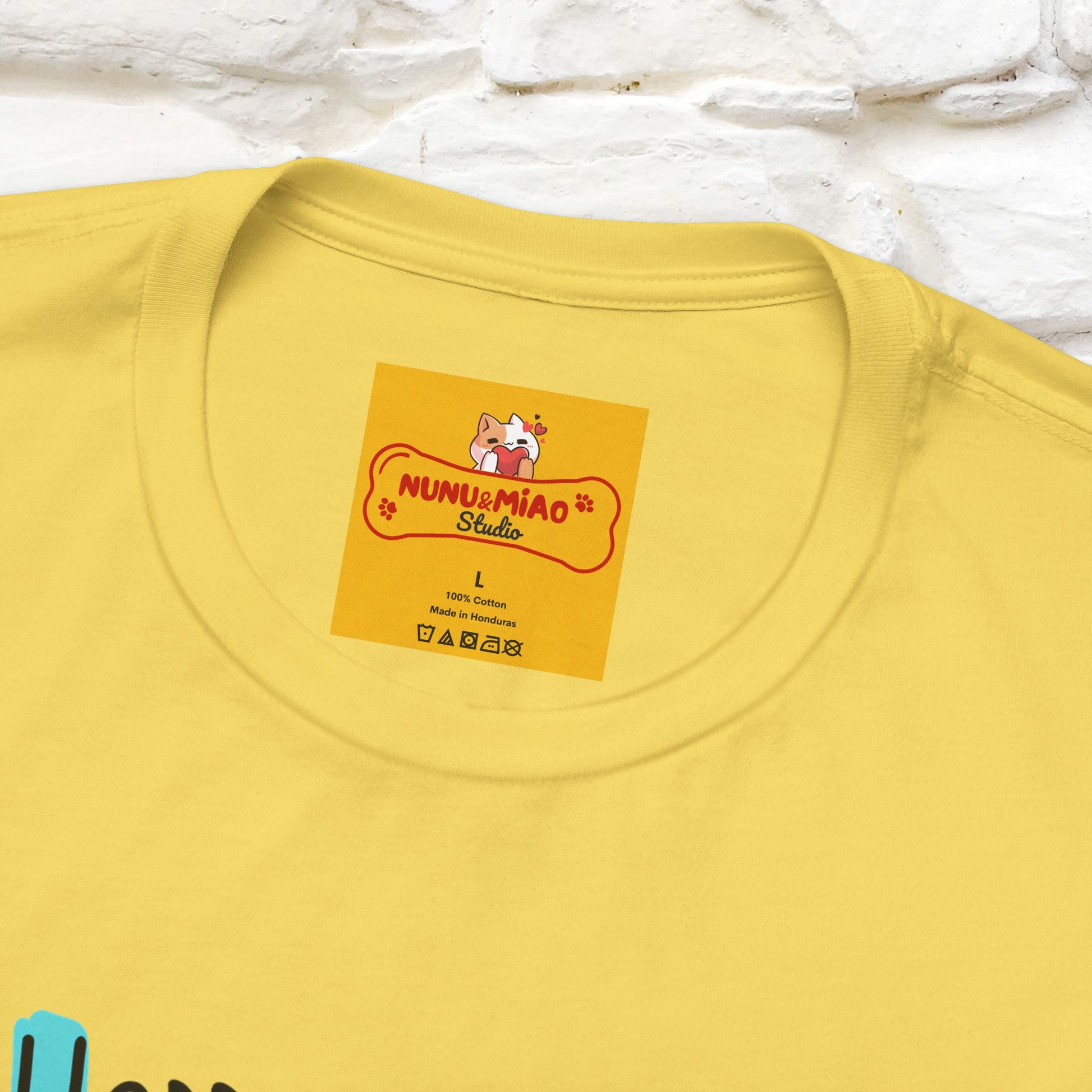 "I'M Happy To See You But Keep The Distance" Cat T-Shirt | Nunu&Miao Studio - Nunu&Miao Studio