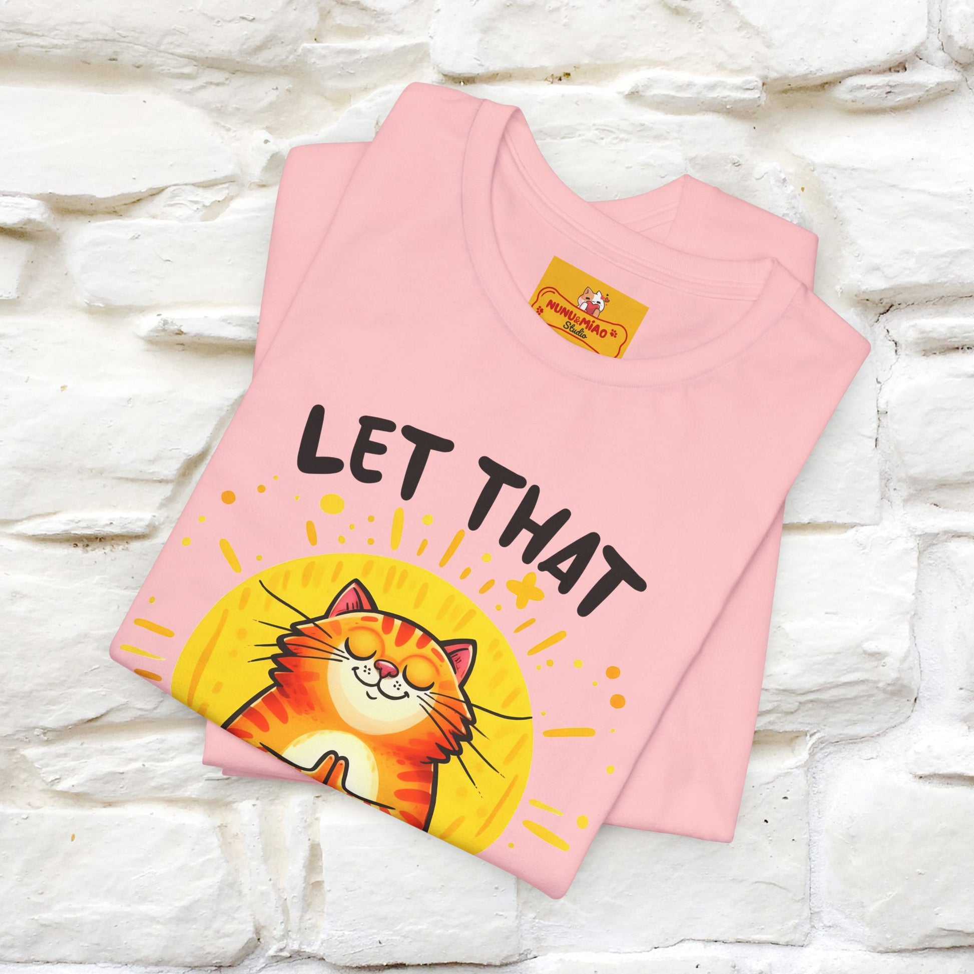 "Let That Sh*t Go" Cat T-shirt |Nunu&Miao Studio - Nunu&Miao Studio