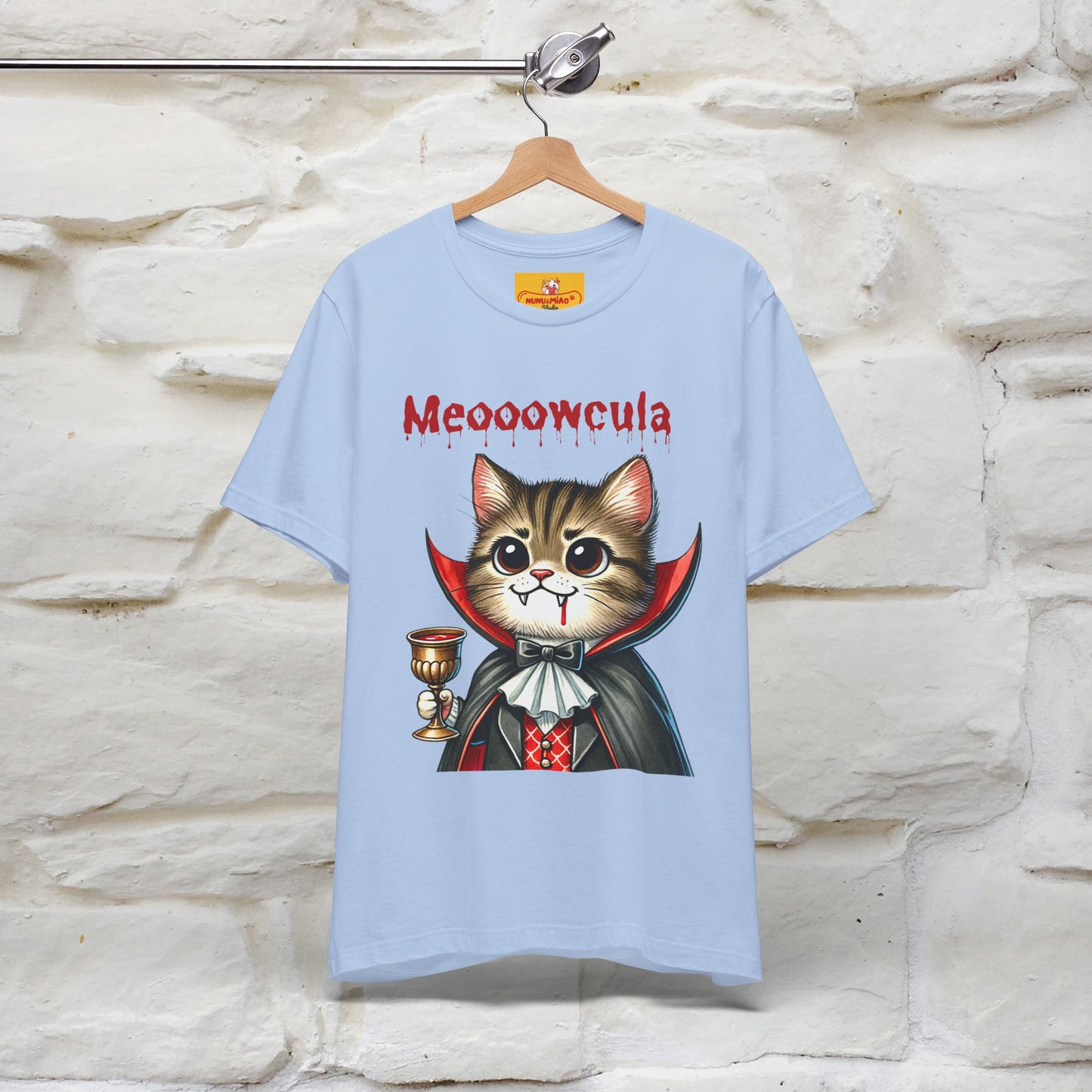 "Meooowcula" Cat T-shirt |Nunu&Miao Studio - Nunu&Miao Studio