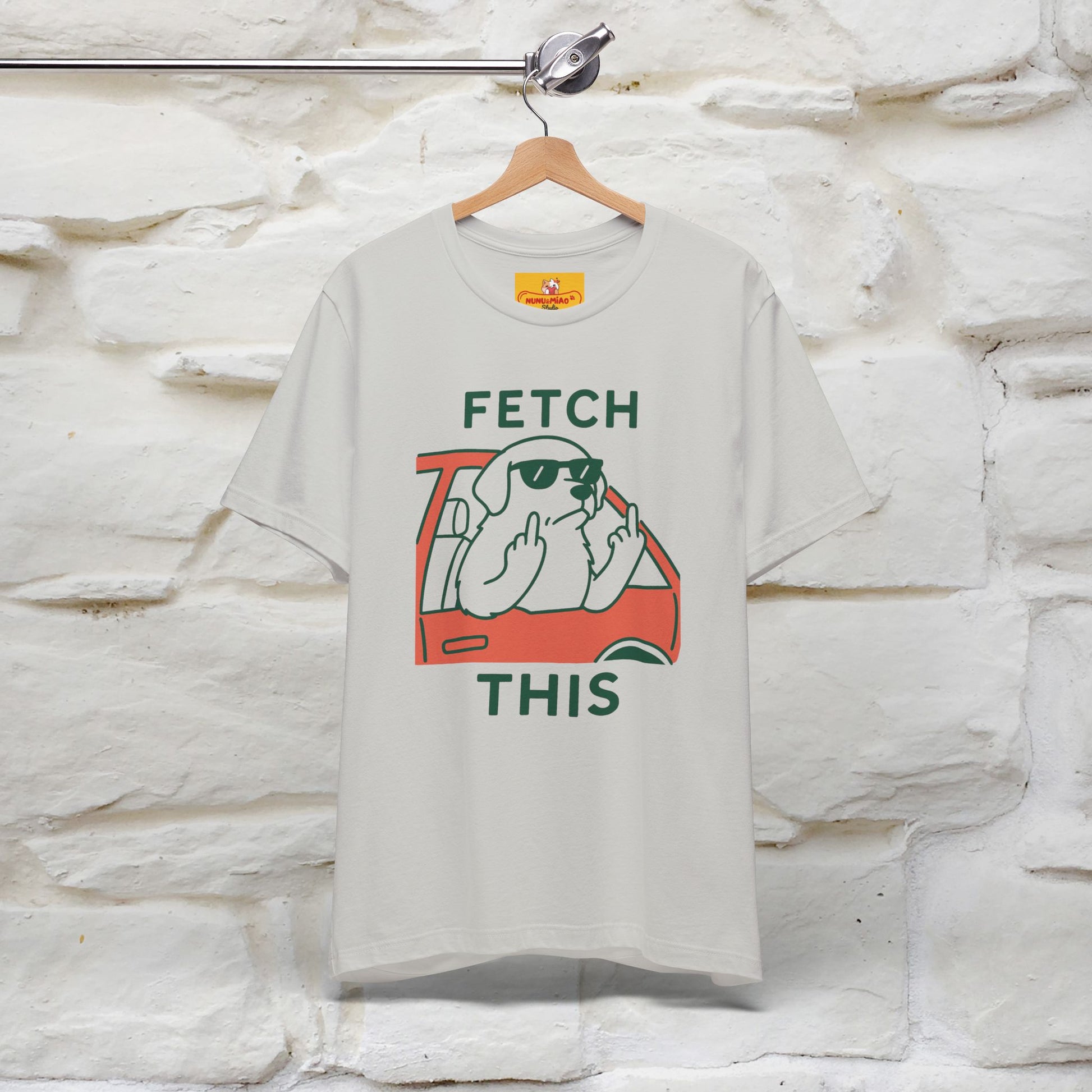 "Fetch This" Funny Dog T-shirt |Nunu&Miao Studio - Nunu&Miao Studio