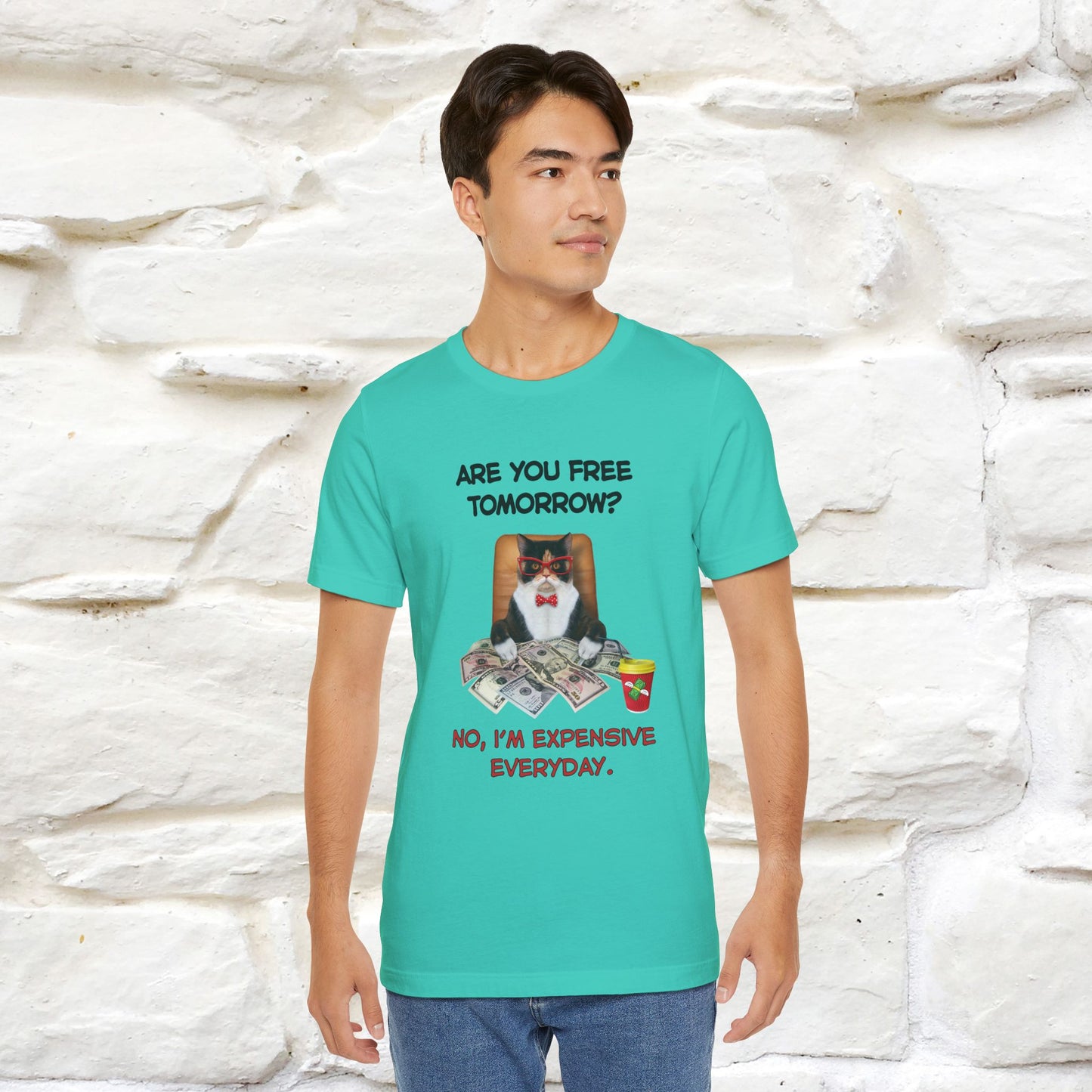“Are You Fee Tomorrow?” | Cat T-Shirt | Nunu&Miao Studio