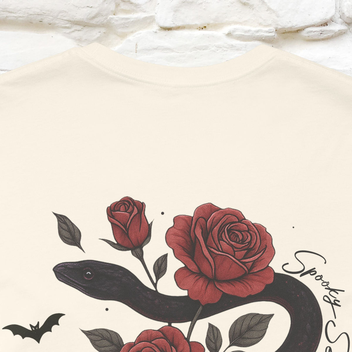 "The Rose and The Snake " Halloween T-shirt |Nunu&Miao Studio