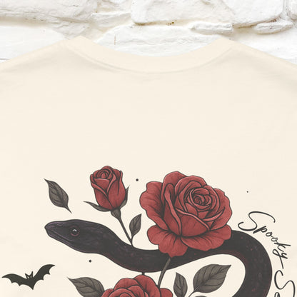 "The Rose and The Snake " Halloween T-shirt |Nunu&Miao Studio