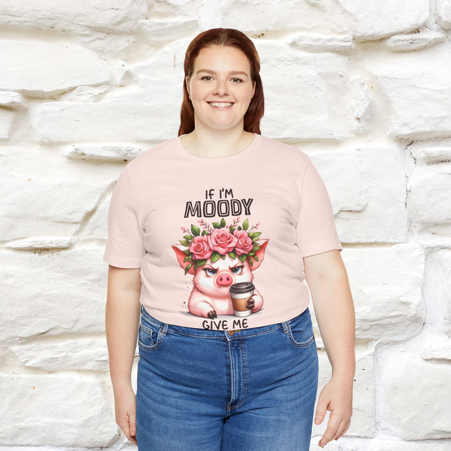 ''If I'm Moody Give Me Foody''| Funny T-Shirt | Nunu&Miao Studio