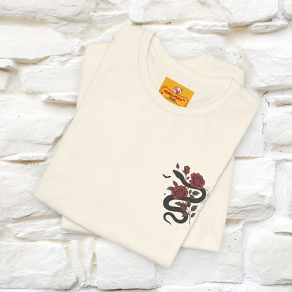 "The Rose and The Snake " Halloween T-shirt |Nunu&Miao Studio