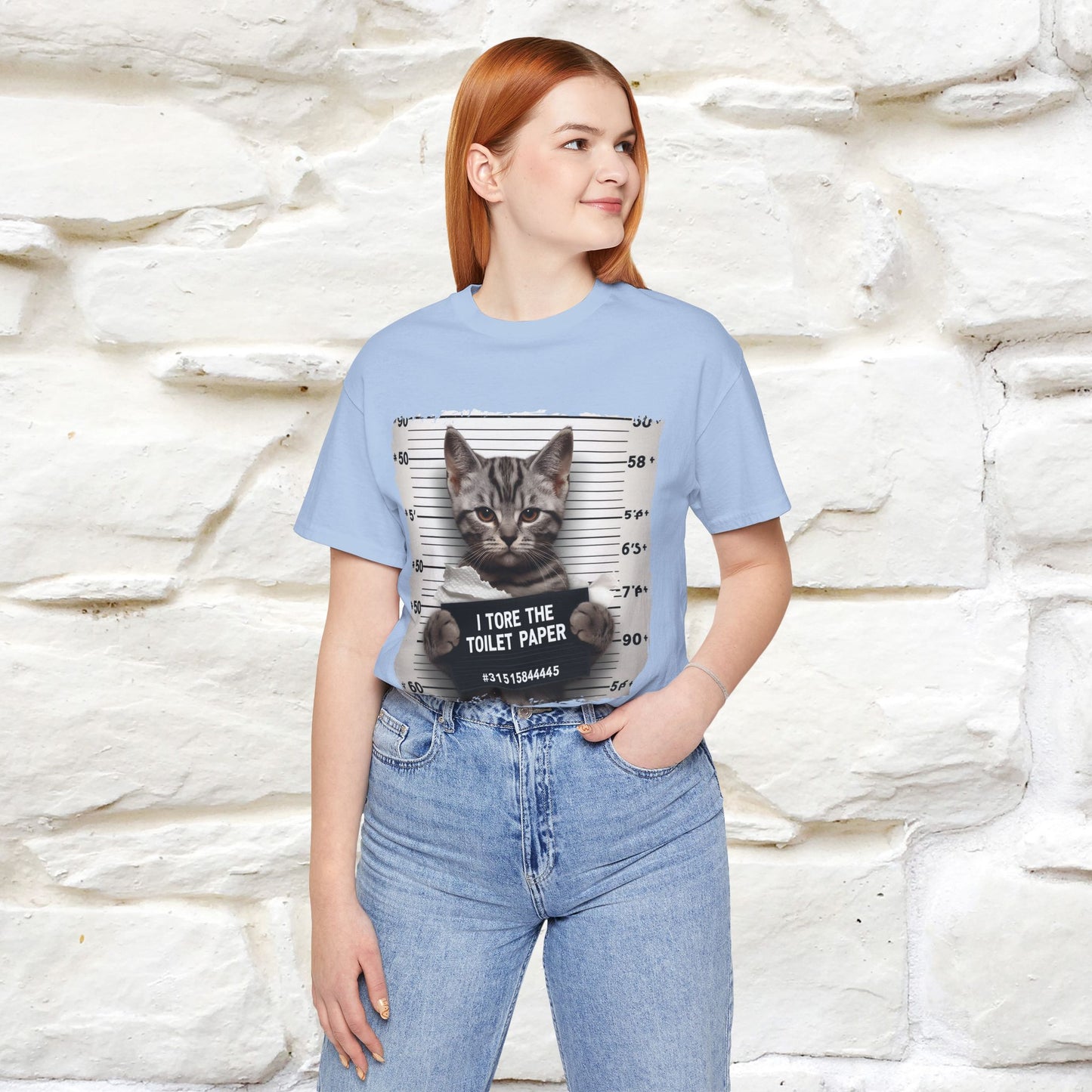 ''I Tore The Toilet Paper'' | Funny Cat T-Shirt | Nunu&Miao Studio - Nunu&Miao Studio