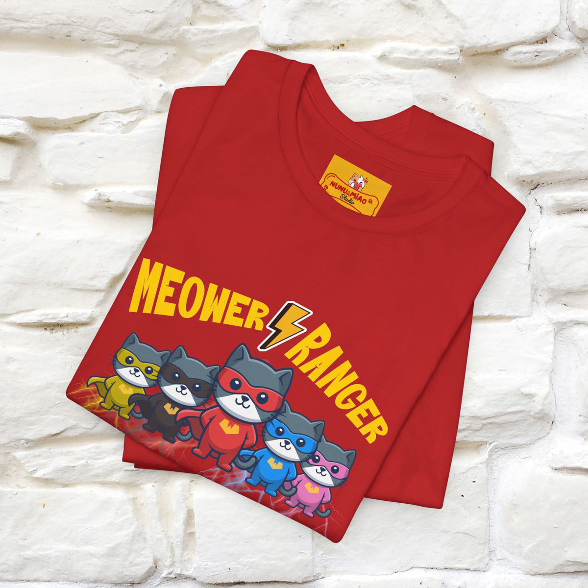 ''Meower Ranger''| CatT-Shirt | Nunu&Miao Studio