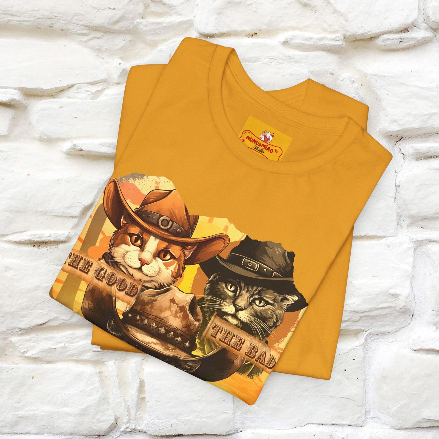 ''The Good, the Bad, and the Meow''| CatT-Shirt | Nunu&Miao Studio - Nunu&Miao Studio