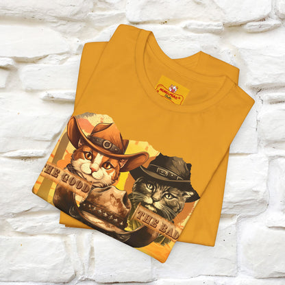 ''The Good, the Bad, and the Meow''| CatT-Shirt | Nunu&Miao Studio - Nunu&Miao Studio