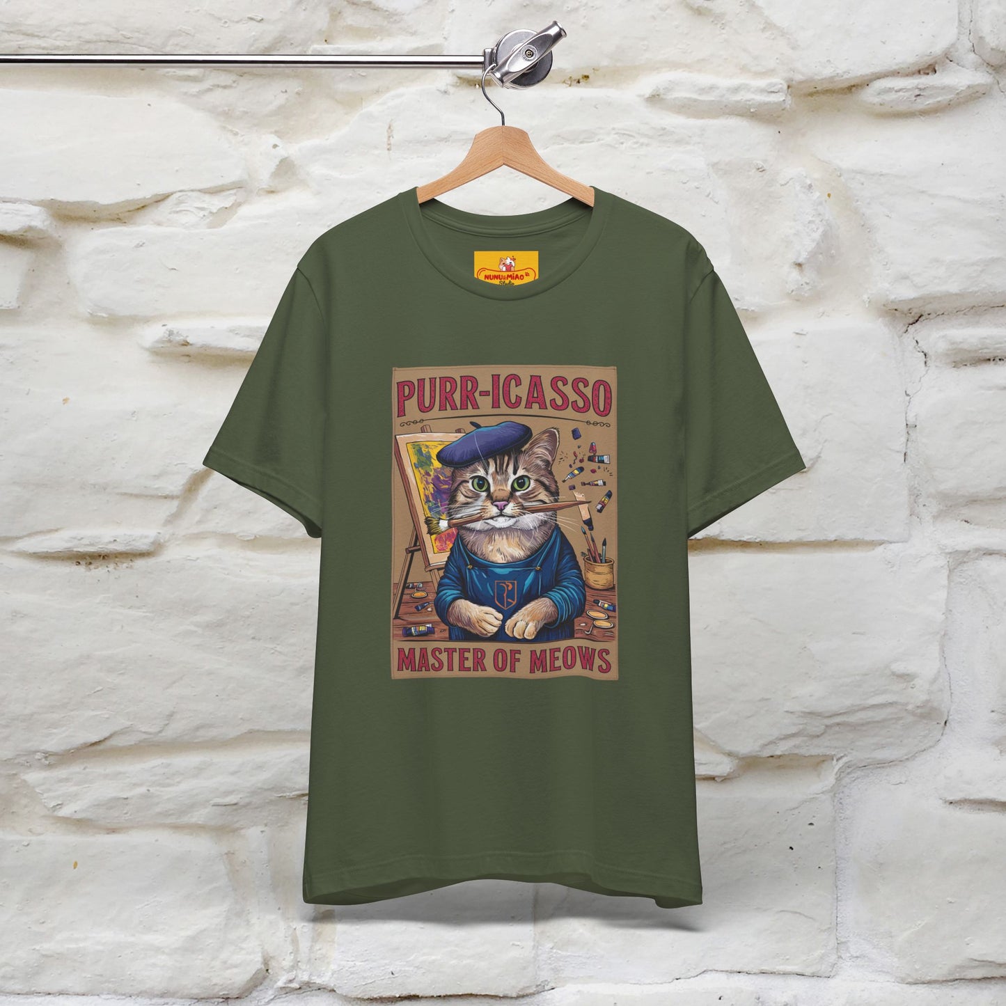 ''Purr-Icasso Masters Of Meows'' | CatT-Shirt | Nunu&Miao Studio - Nunu&Miao Studio