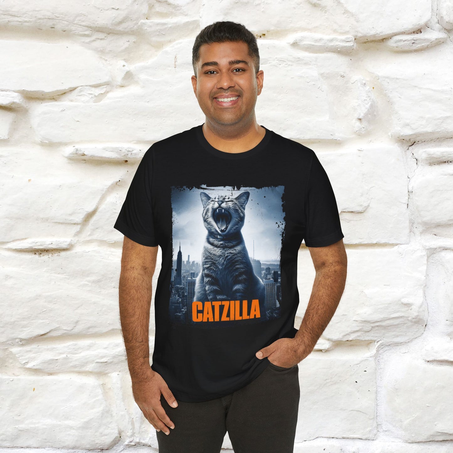 Catzilla T-Shirt | Cat T-Shirt | Nunu&Miao Studio - Nunu&Miao Studio