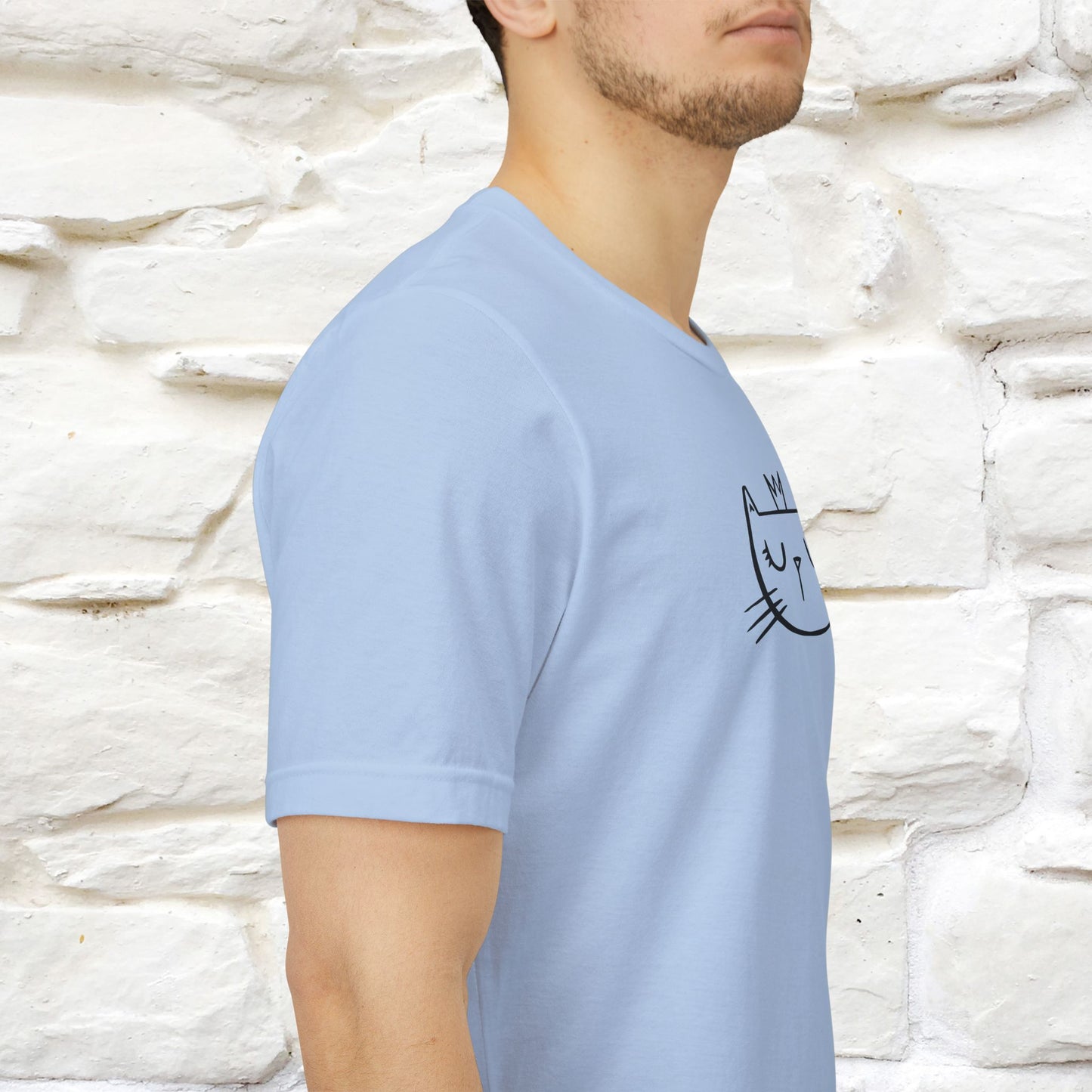 ’“When I realize men are ...." Funny Cat T-Shirt | Nunu&Miao Studio
