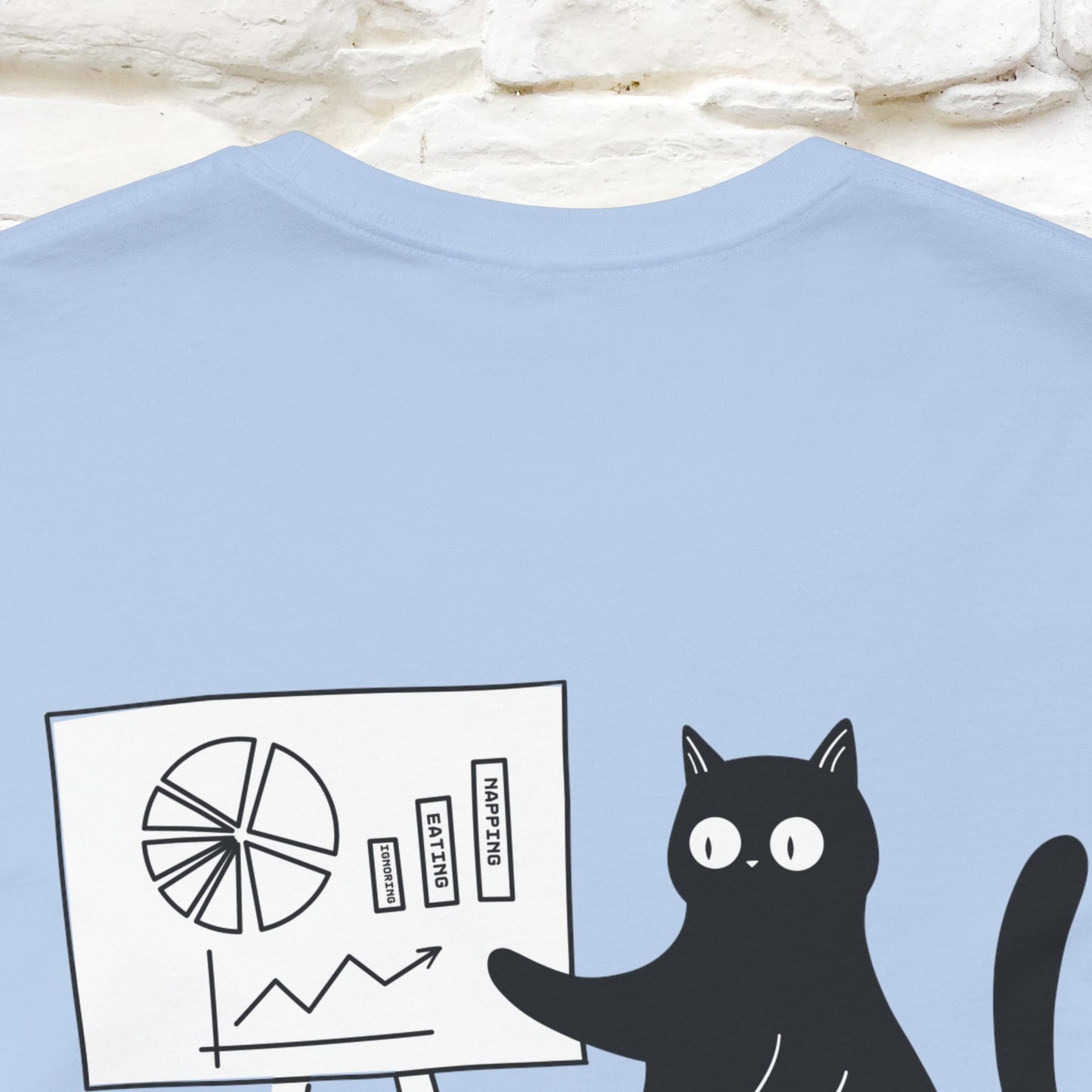 “Trust me, I’m statistically significant.”|  Cat T-Shirt | Front & Back Design | Nunu&Miao Studio