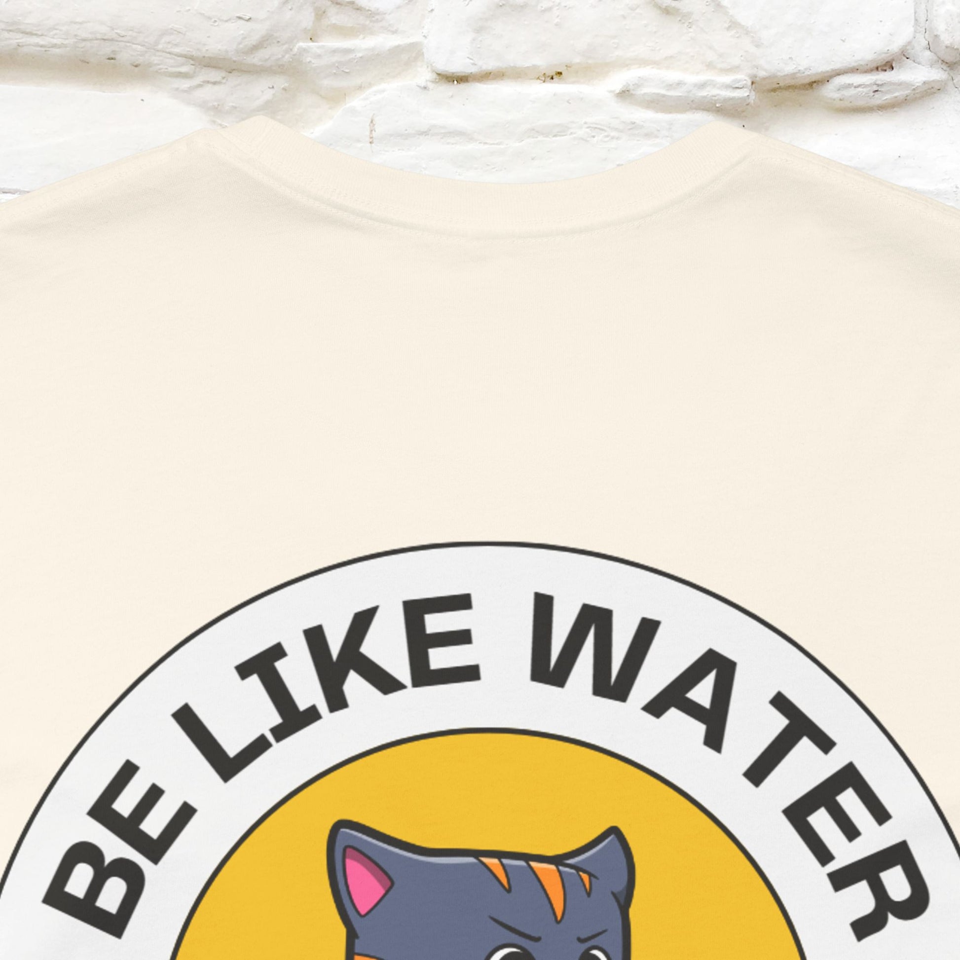 "Be Like Water: Cattitude Master | Cat T-Shirt |Nunu&Miao Studio - Nunu&Miao Studio