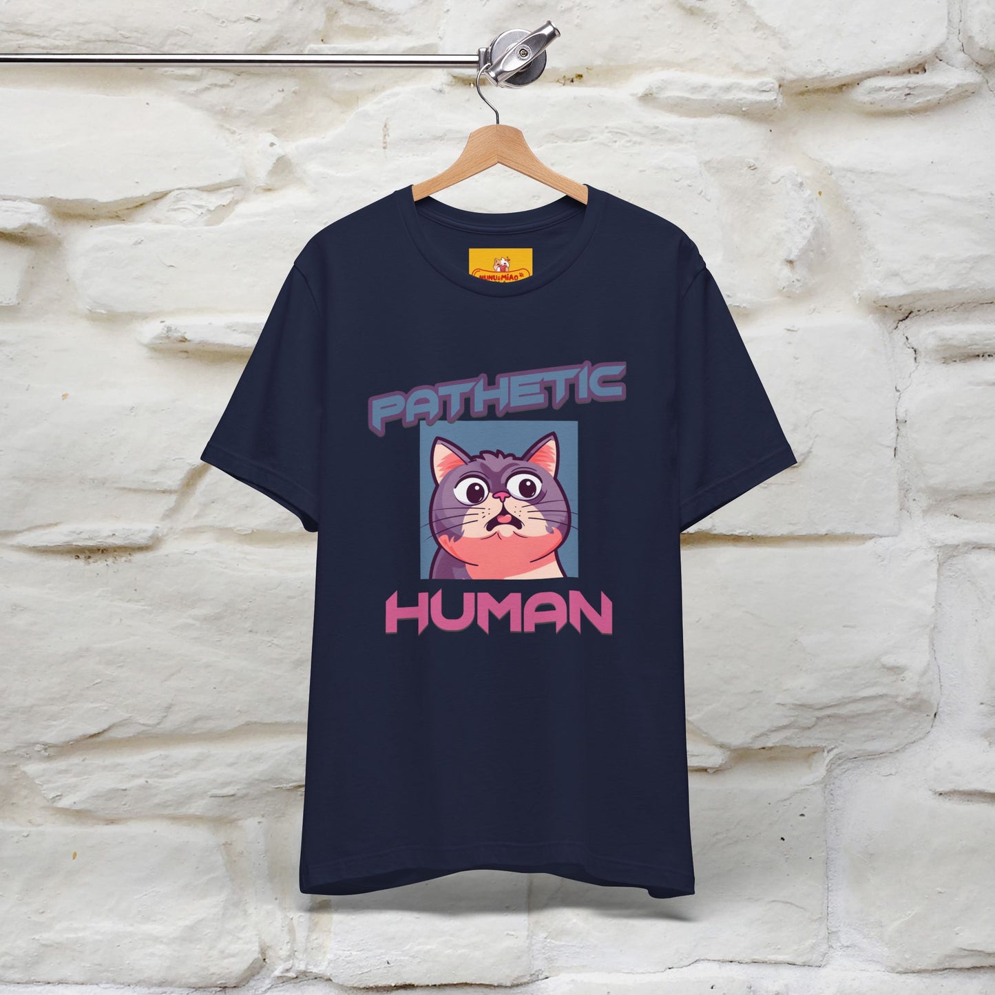 ''Pathetic Human'' | Funny Cat T-Shirt | Nunu&Miao Studio - Nunu&Miao Studio