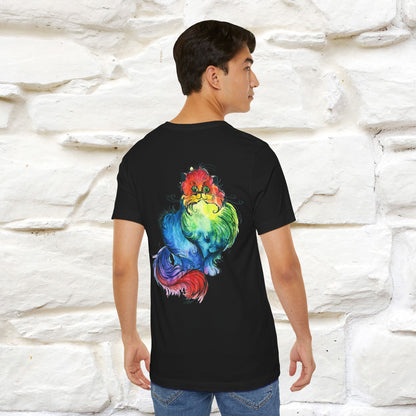 "Il Pittore'' Cat T-Shirt Front and Back Design | Nunu&Miao Studio - Nunu&Miao Studio