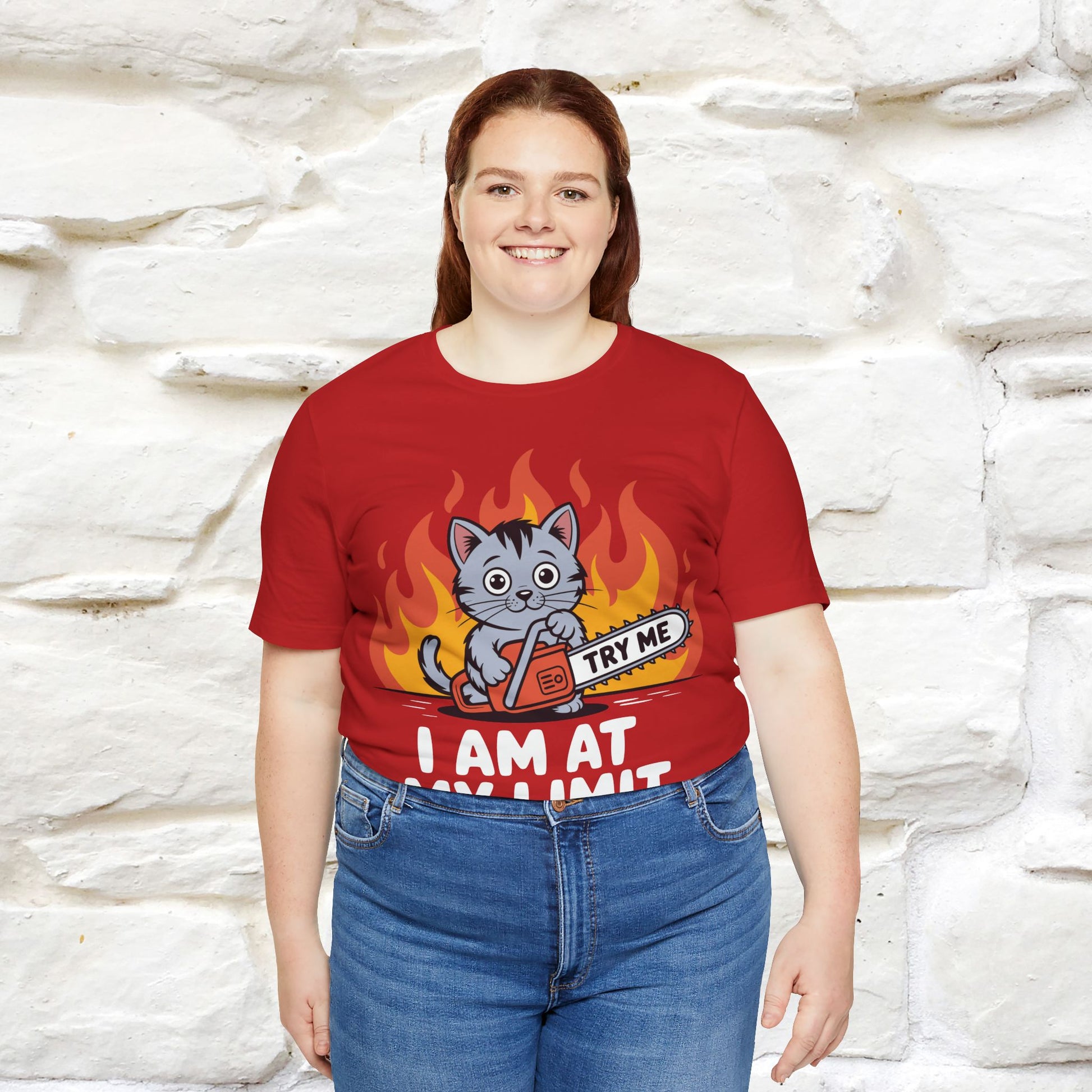 "I am At My Limit" |Funny T-Shirt | Nunu&Miao Studio - Nunu&Miao Studio
