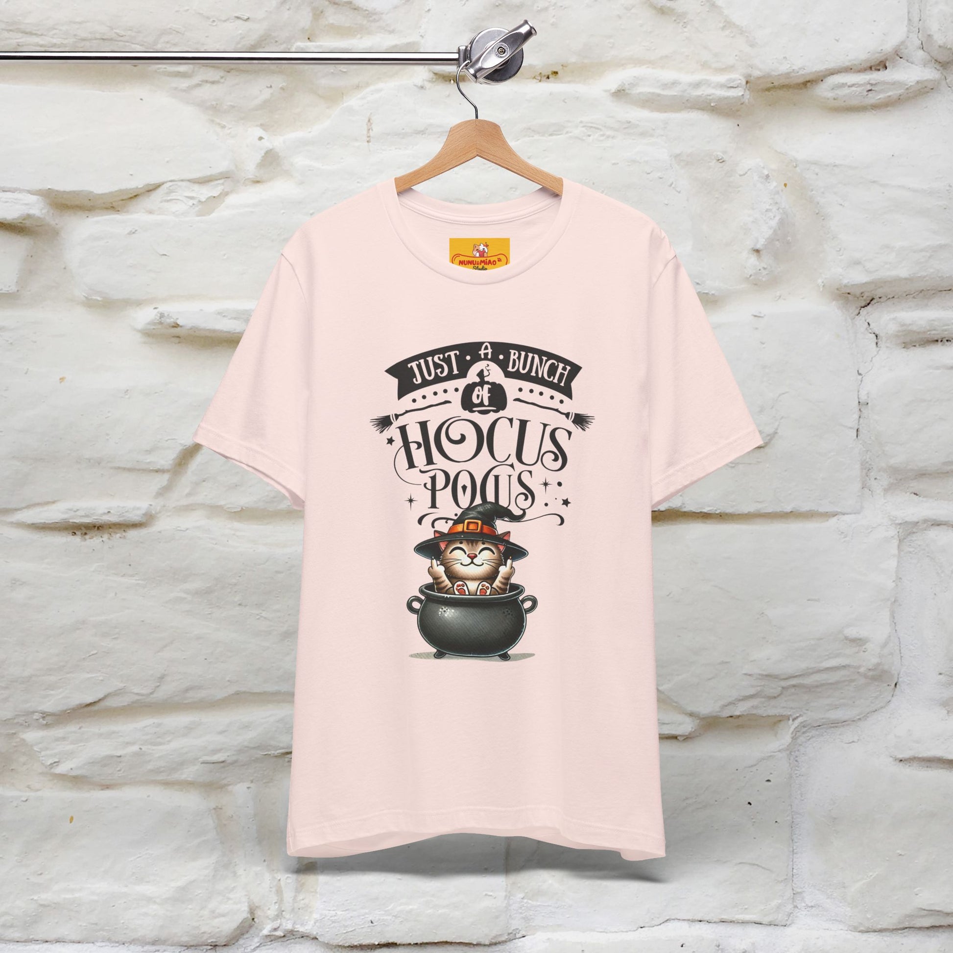 "Just A Bunch Of Hocus Pocus" Cat  T-shirt |Nunu&Miao Studio - Nunu&Miao Studio
