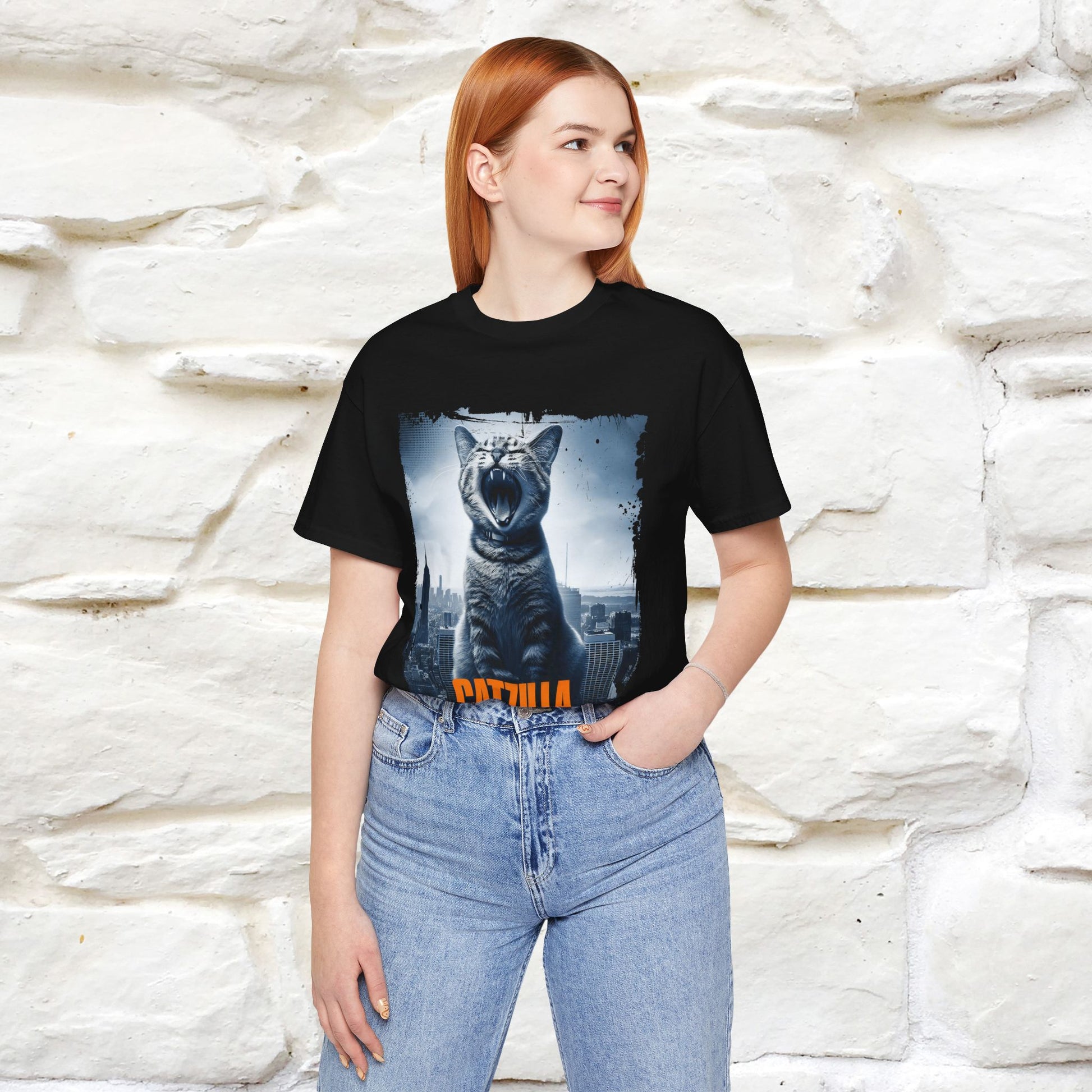 Catzilla T-Shirt | Cat T-Shirt | Nunu&Miao Studio - Nunu&Miao Studio