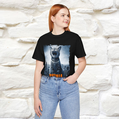 Catzilla T-Shirt | Cat T-Shirt | Nunu&Miao Studio - Nunu&Miao Studio