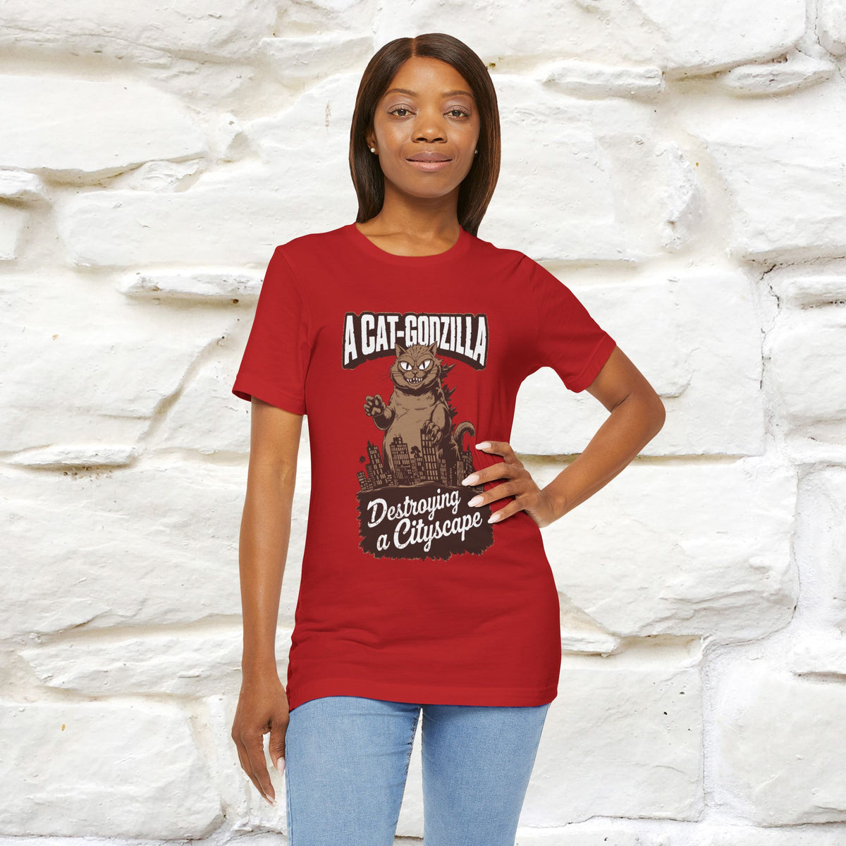 ''A Cat-Godzilla ''| CatT-Shirt | Nunu&Miao Studio