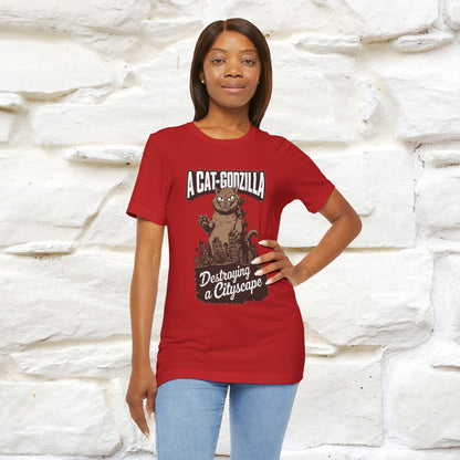 ''A Cat-Godzilla ''| CatT-Shirt | Nunu&Miao Studio