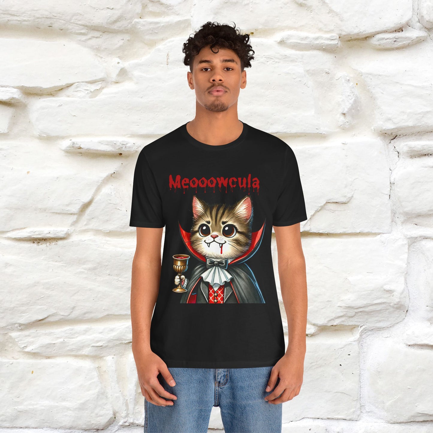 "Meooowcula" Cat T-shirt |Nunu&Miao Studio - Nunu&Miao Studio