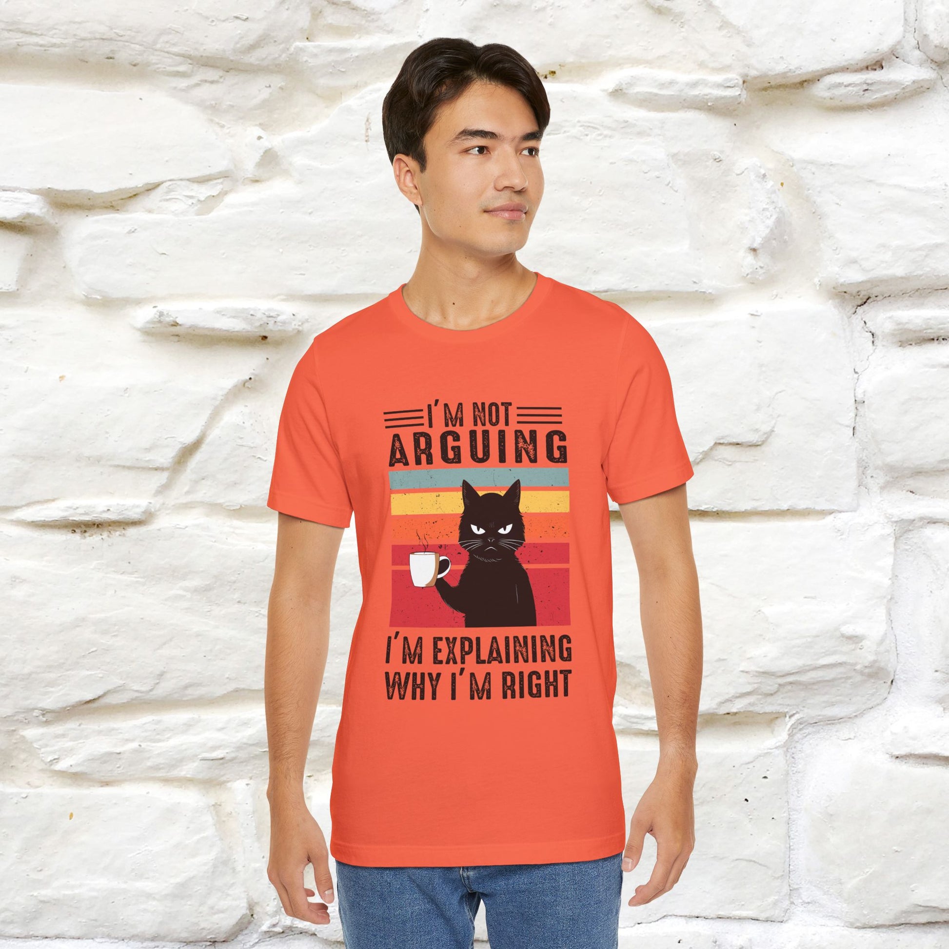 I’m Not Arguing, I’m Explaining Why I’m Right Cat T-Shirt  Nunu&Miao Studio - Nunu&Miao Studio