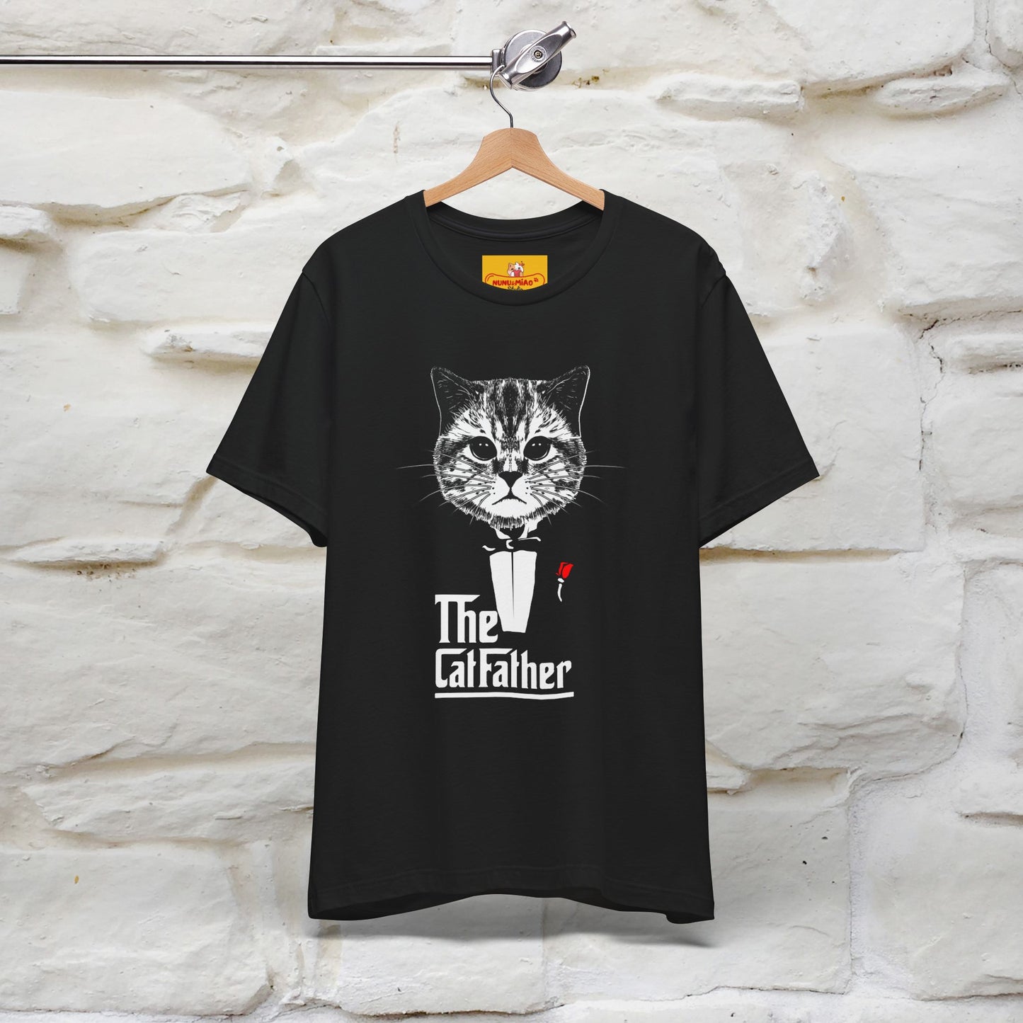 ''The Cat Father T-Shirt''| Iconic Cat Lover Tee | Nunu&Miao Studio - Nunu&Miao Studio