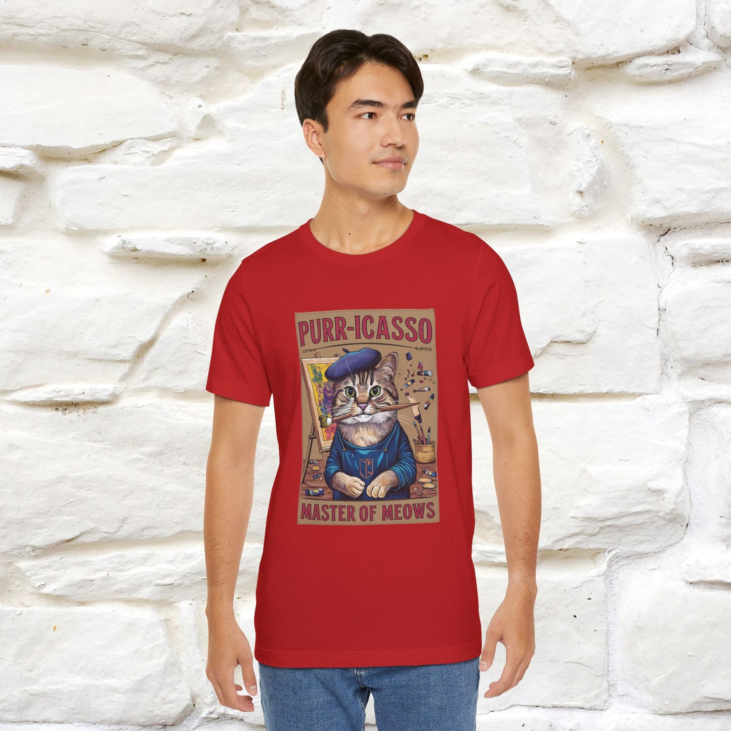 ''Purr-Icasso Masters Of Meows'' | CatT-Shirt | Nunu&Miao Studio - Nunu&Miao Studio
