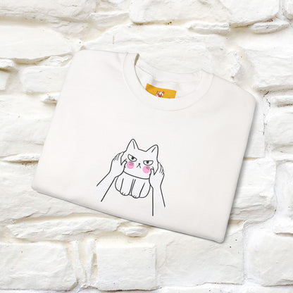 ''Leave Me Alone'' |Cat Sweatshirt | Nunu&Miao Studio