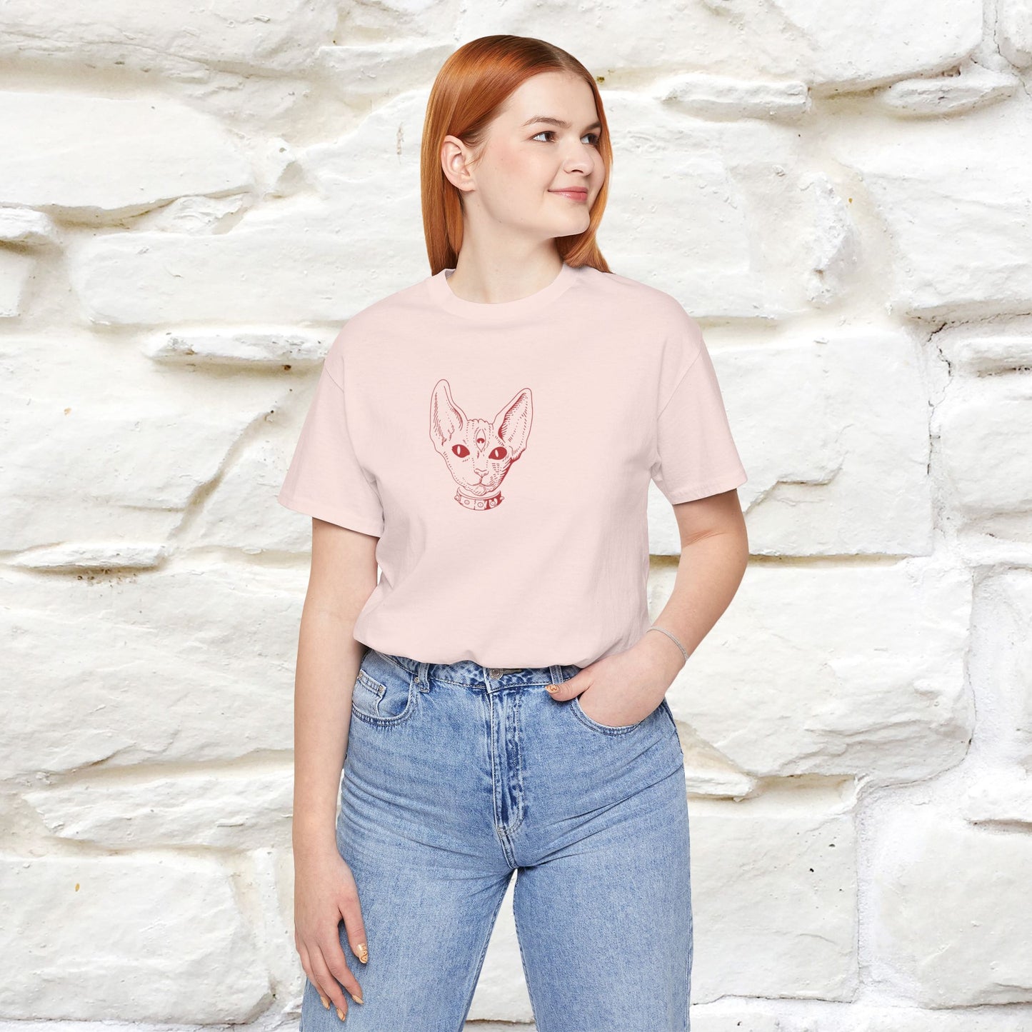 ''Illusion'' Cat T-Shirt Front and Back Design | Nunu&Miao Studio - Nunu&Miao Studio