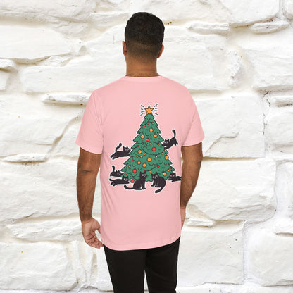 “Cat Christmas Tree” | Cat T-Shirt | Nunu&Miao Studio