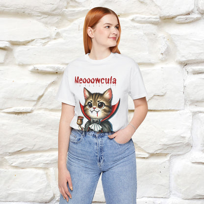 "Meooowcula" Cat T-shirt |Nunu&Miao Studio - Nunu&Miao Studio